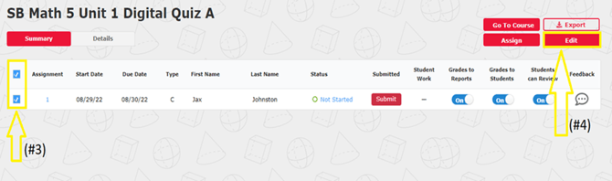 How to Delete and Reassign 2