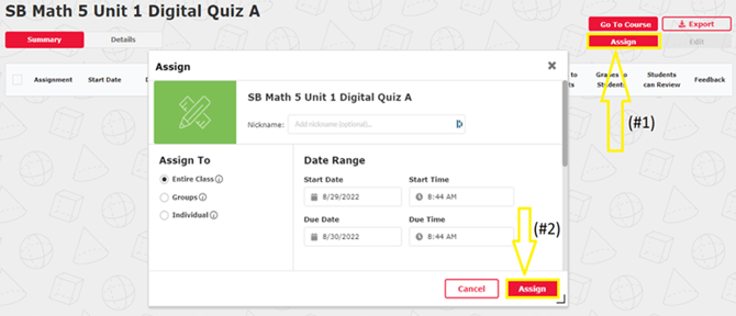 How to Delete and Reassign 4