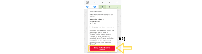 How to Exclude Questions from Grade 9