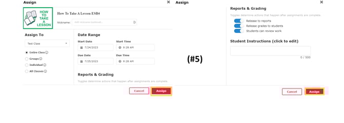 Getting Started with Digital Lessons 5