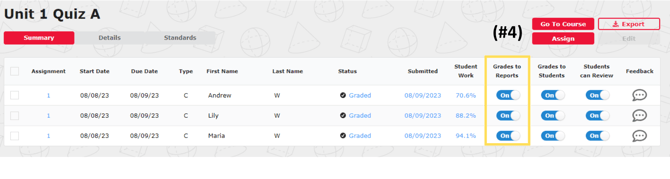 Exclude Assignments from Reports 4